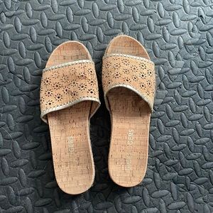 Jack Rogers Cork Slides Size 8.5